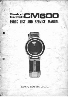 Sankyo MF 606 manual. Camera Instructions.